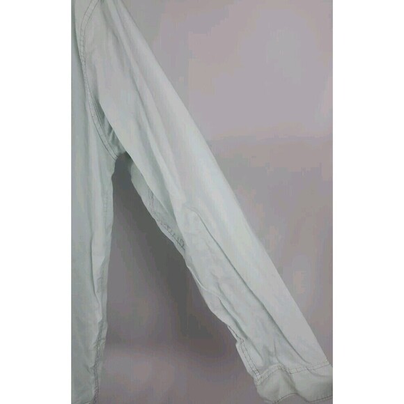 Wrangler Light Green Men's Long Sleeve Shirt Cotton Men XL Cotton - Picture 4 of 10